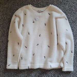 LOFT Sherpa Sweatshirt